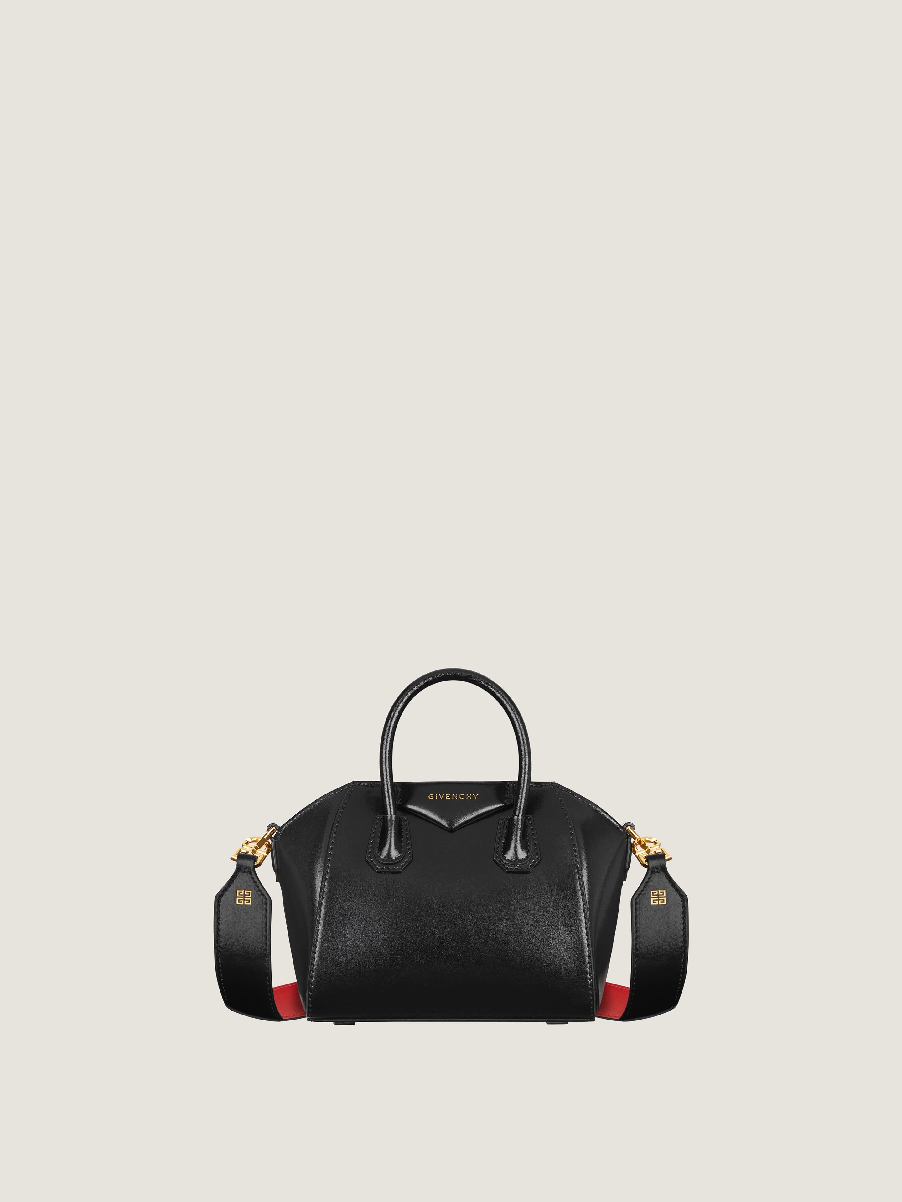 Antigona Toy bag in Box leather